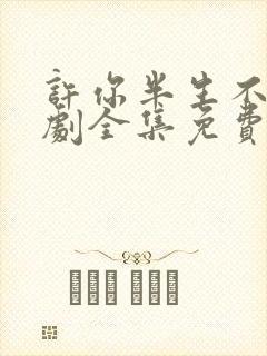 许你半生不见短剧全集免费观看 许你半生不见短剧全集免费观看