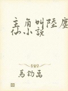 主角叫陆尘的修仙小说
