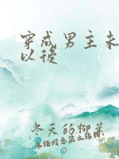 穿成男主未婚妻以后