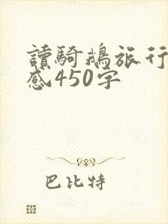 读骑鹅旅行记有感450字