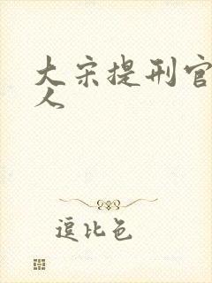 大宋提刑官冯大人