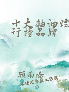 十大抽油烟机排行榜品牌