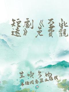 短剧《至此星辰远》免费观看全集