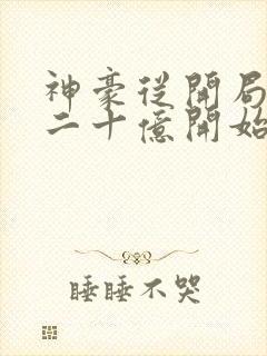 神豪从开局签到二十亿开始