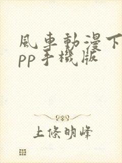 风车动漫下载app手机版
