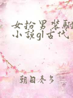 女扮男装驸马的小说gl古代