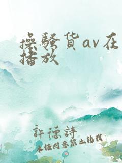 操骚货av在线播放