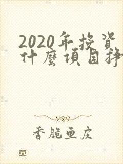 2020年投资什么项目挣钱