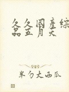 久久国产综合精品五月天