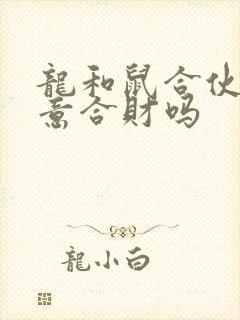龙和鼠合伙做生意合财吗