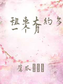 租车大约多少钱一个月