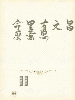 命里有文昌是什么意思