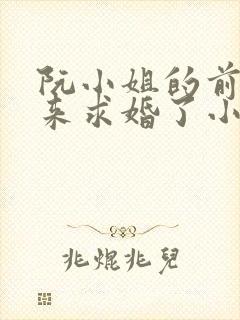 阮小姐的前夫又来求婚了小说txt下载