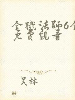 全职法师6全集免费观看
