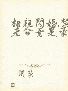 相亲闪婚,禁欲老公竟是豪门继承人