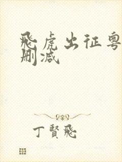 飞虎出征粤语无删减