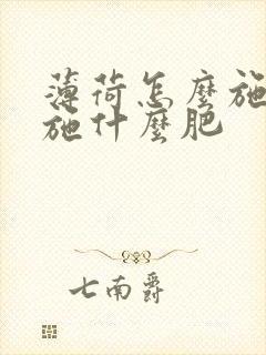 薄荷怎么施肥?施什么肥