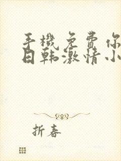 手机免费你懂得日韩激情小视频