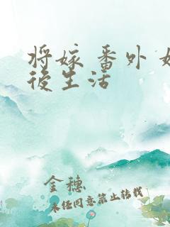 将嫁 番外 婚后生活