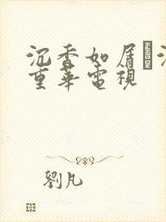 沉香如屑·沉香重华电视