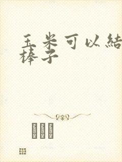 玉米可以结几个棒子 玉米可以结几个棒子