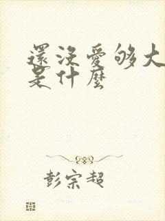 还没爱够大结局是什么
