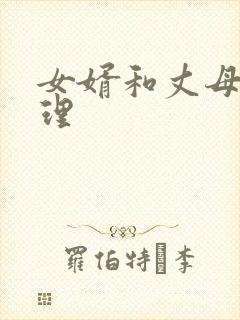 女婿和丈母娘伦理