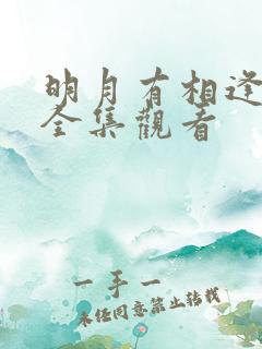 明月有相逢短剧全集观看