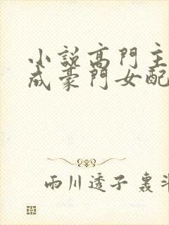 小说高门主母穿成豪门女配