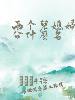 两个儿媳妇和公公什么名