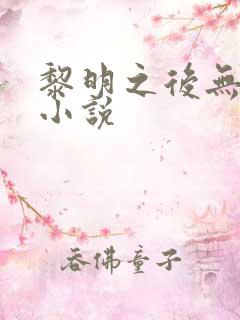 黎明之后无删减小说