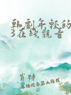 韩剧年轻的母亲3在线观看