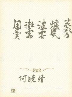 用微波炉蒸鸡蛋羹需要几分钟
