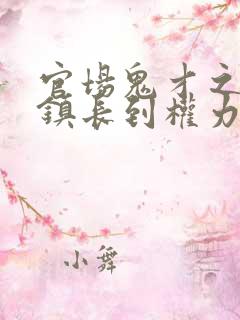 官场鬼才之从副镇长到权力巅峰小说