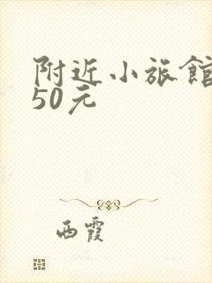附近小旅馆住宿50元