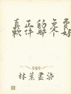 真正的免费听书软件哪个好