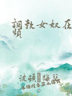 调教女奴在线视频
