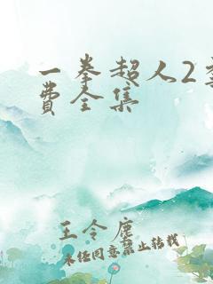一拳超人2季免费全集