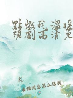 点燃我温暖你电视剧高清免费
