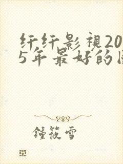 纤纤影视2025年最好的国产电视剧