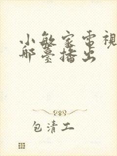 小敏家电视剧在哪台播出