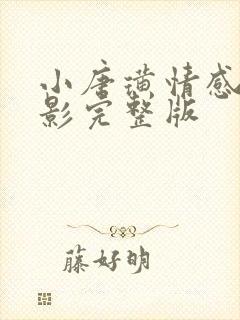 小唐璜情感史电影完整版 小唐璜情感史电影完整版