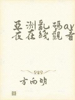 亚洲乱码av午夜在线观看