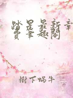 踏星最新章节免费笔趣阁