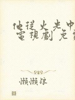 他从火光中走来 电视剧 免费
