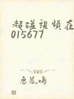 超碰视频在线2015677