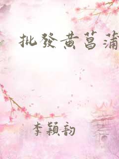 批发黄菖蒲