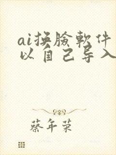 ai换脸软件可以自己导入视频免费 ai换脸软件可以自己导入视频免费