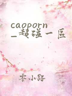 caoporn_超碰一区