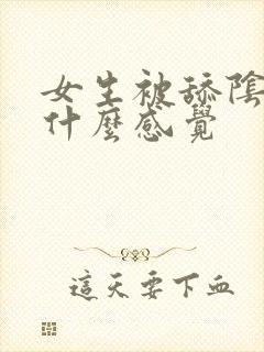 女生被舔阴道是什么感觉